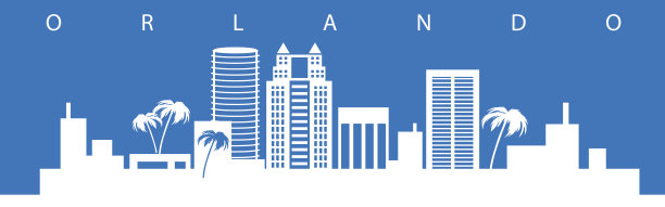奥兰多的天际线图片下载