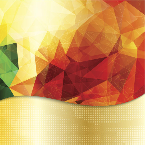 抽象的几何邀请或海报背景图片下载