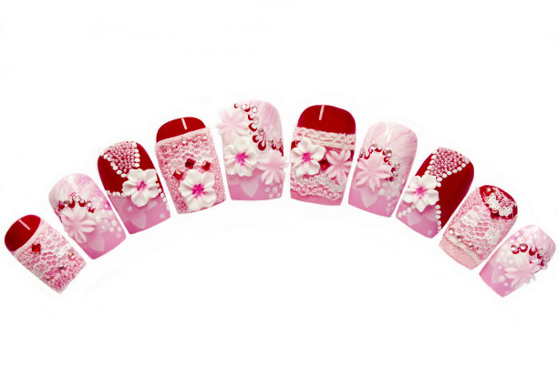 指甲花设计。图片下载