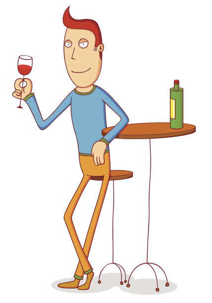 喝香槟图片下载