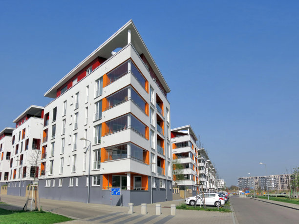 现代住宅小区图片下载