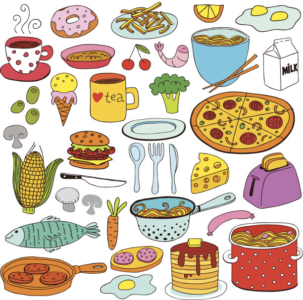 食物涂鸦集图片下载