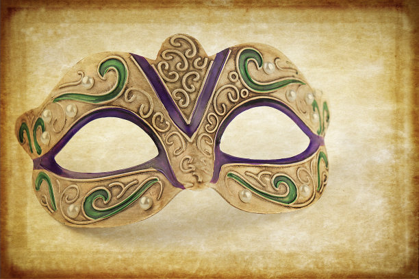 女性狂欢节面具图片下载