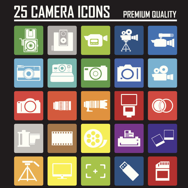 摄影的图标图片下载