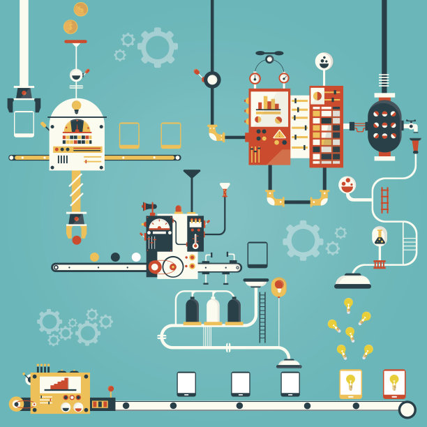 工厂矢量图素材ID：141523774