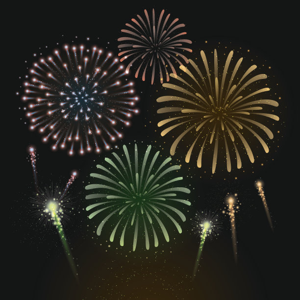 爆竹矢量图素材ID：141525976