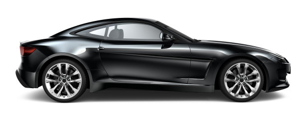 通用黑色跑车图片下载