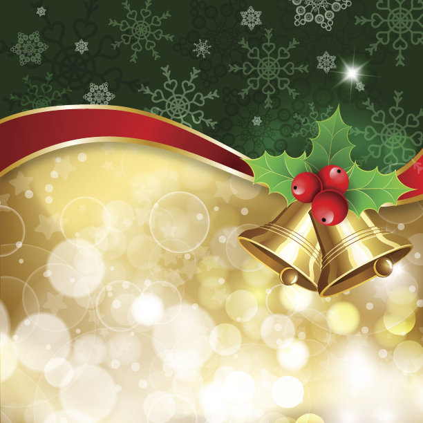 圣诞背景手写体“圣诞快乐”图片下载