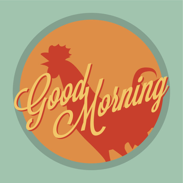 早上好，复古风图片下载