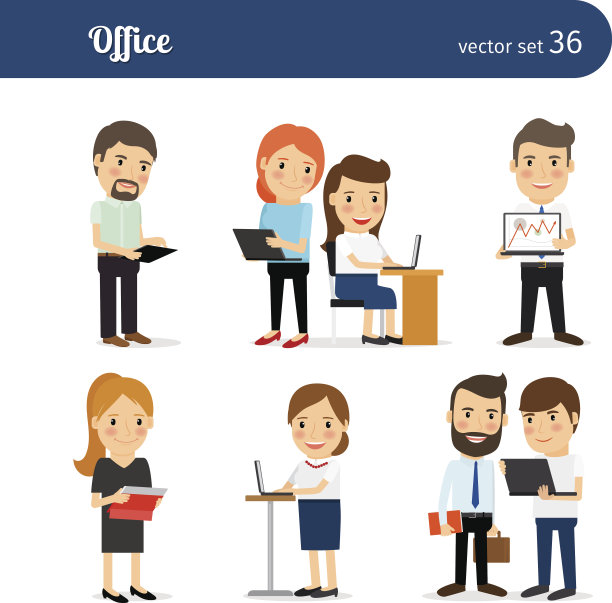 办公室的人组图片下载
