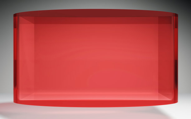 未来的水晶流行展示站红色图片下载