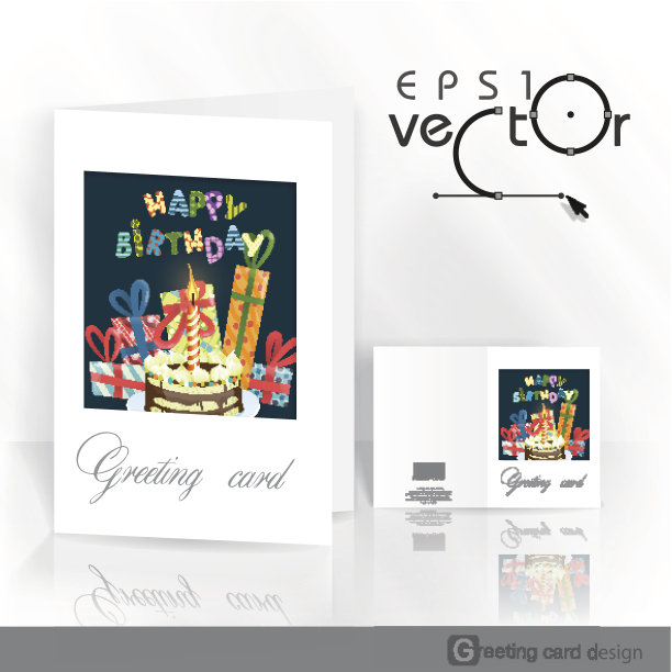 贺卡设计，模板图片下载