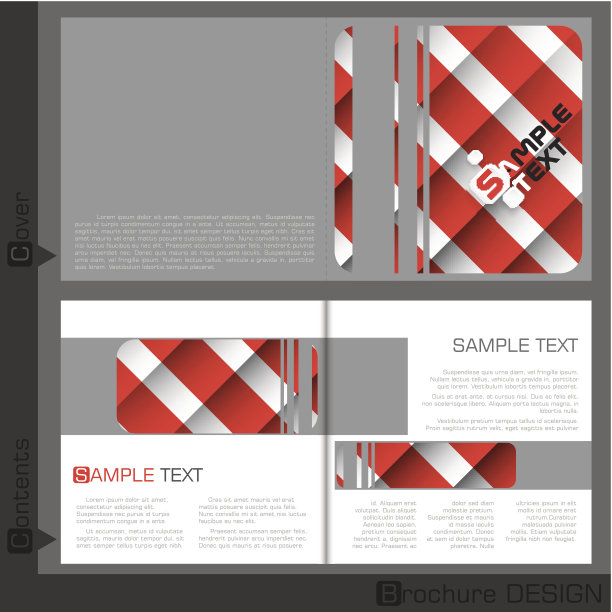 宣传册设计模板。图片下载