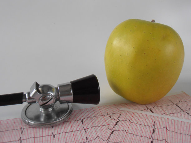 苹果和心电图图片下载
