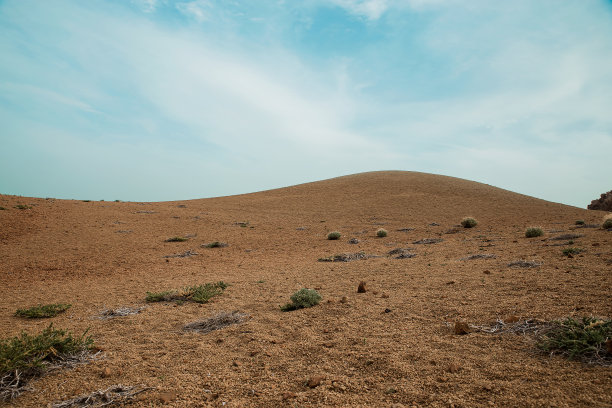 沙漠对天全景图片下载
