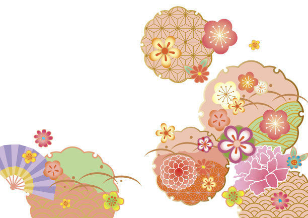 美丽的日本图案图片下载