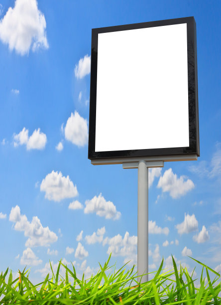 空白的广告牌图片下载