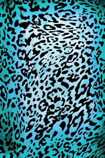 豹纹图案图片下载