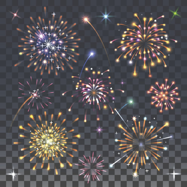 的烟花素材图片
