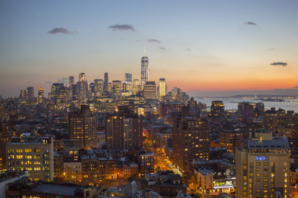 曼哈顿天际线，纽约市图片下载