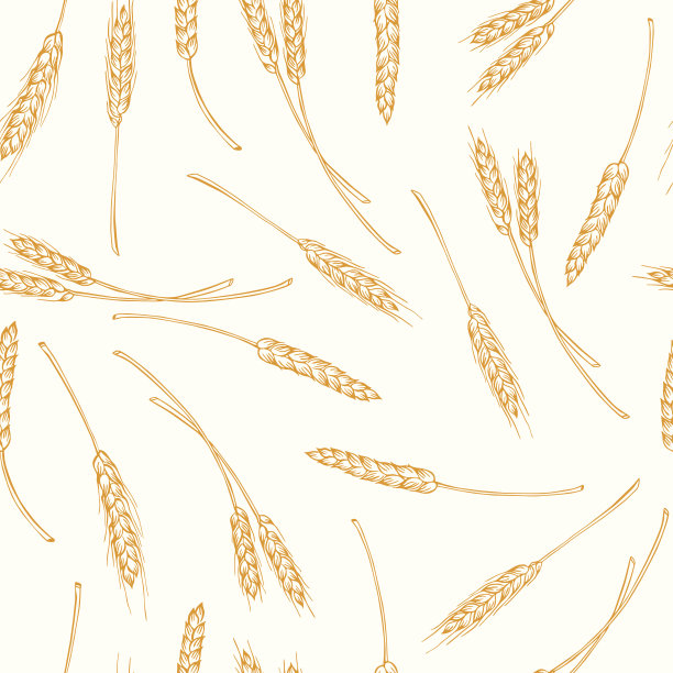 无缝向量模式与小穗图片下载