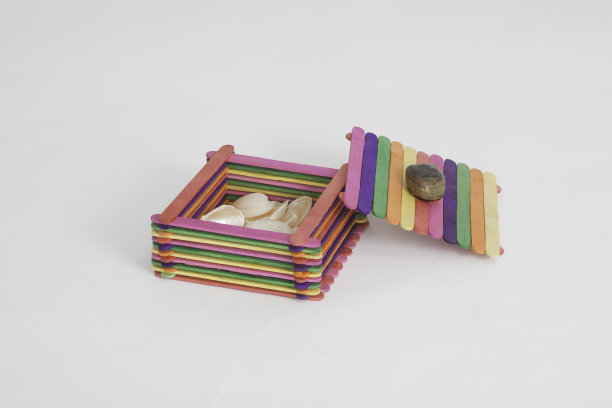 冰棒棍饰品盒图片下载