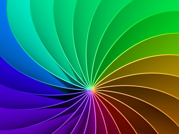 3d彩虹光谱背景图片下载