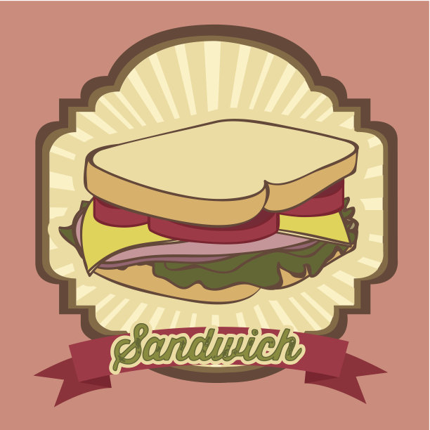 的三明治图片下载