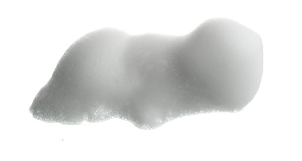 剃须泡沫(霜)孤立白色图片下载