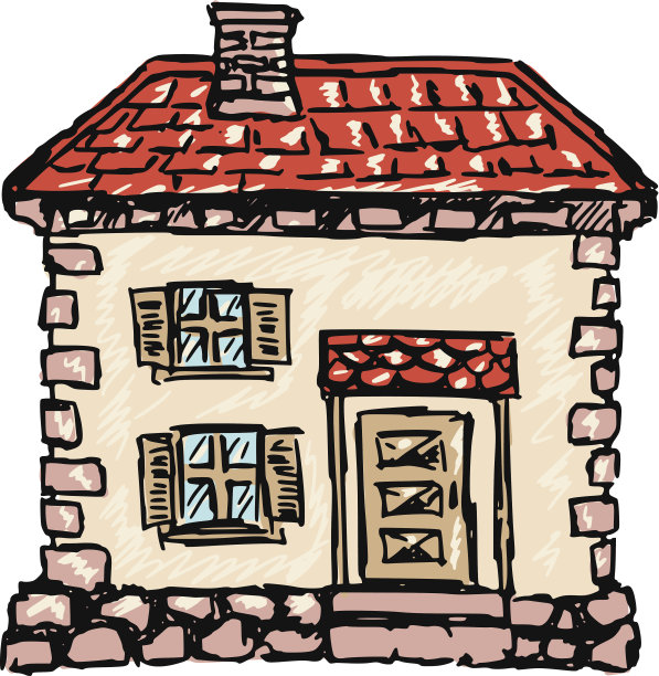 欧洲古老的房子图片下载