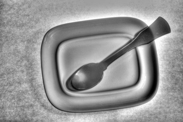 半透明的勺子图片下载