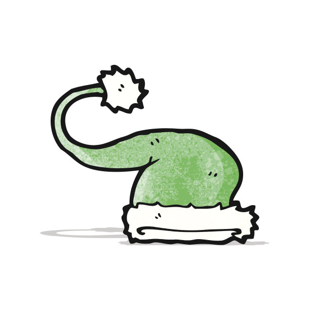 卡通圣诞帽图片下载