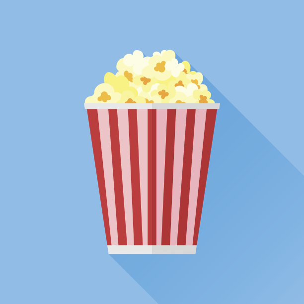 爆米花平图标图片下载