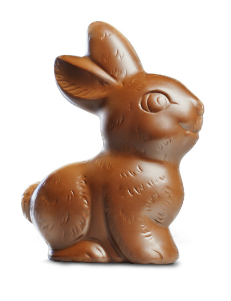 巧克力复活节兔子图片下载