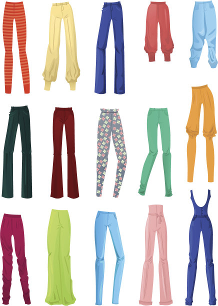 女人的裤子图片下载