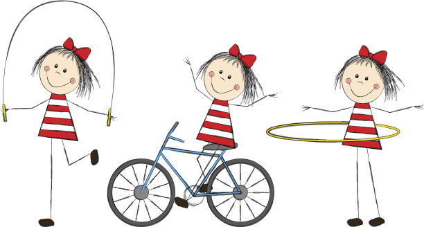 小女孩的套装图片下载