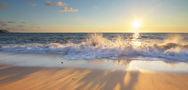 美丽的海景。图片下载