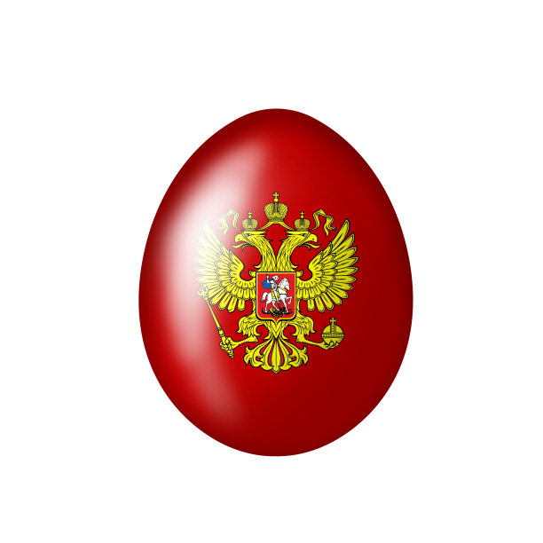 俄罗斯鹰的红蛋图片下载