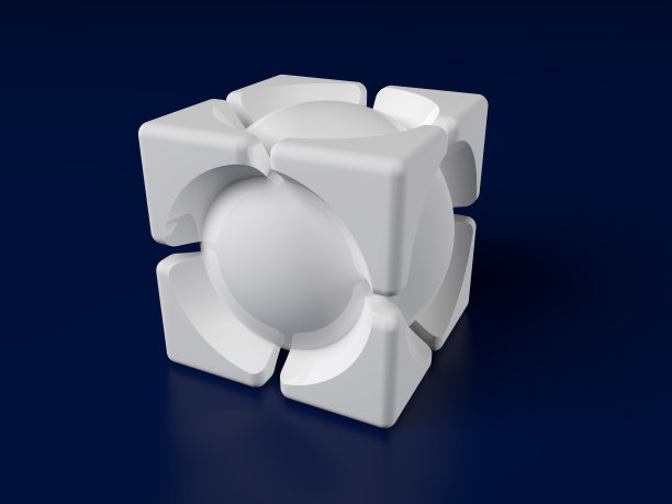 白色3 d多维数据集图片下载