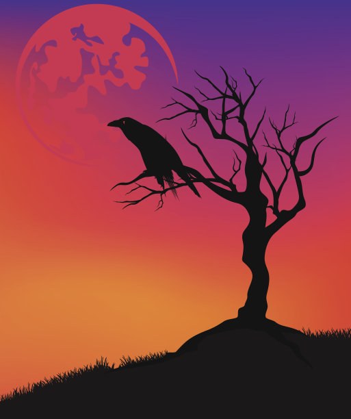 万圣节的景观图片下载