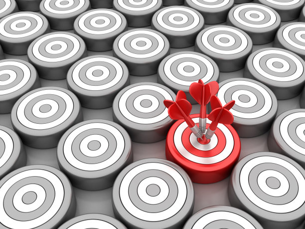 飞镖击中目标中心素材图片