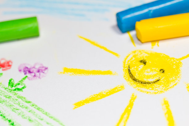 孩子们画画图片下载