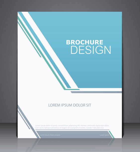 摘要商业宣传册传单设计在A4大小图片下载