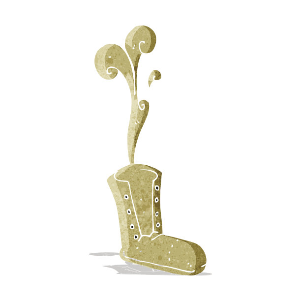 卡通旧靴子图片下载