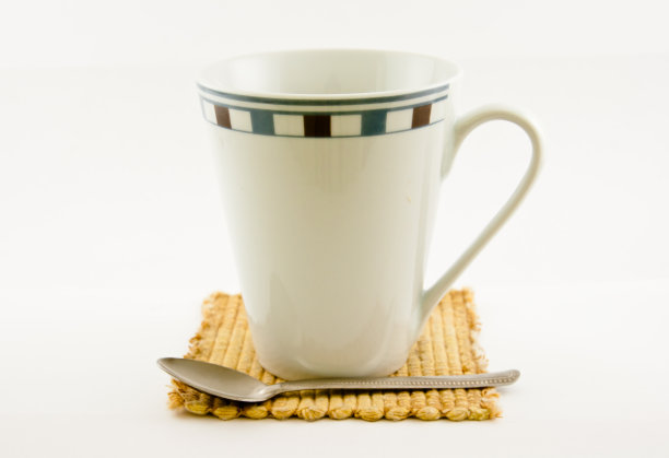 杯子和勺子图片下载