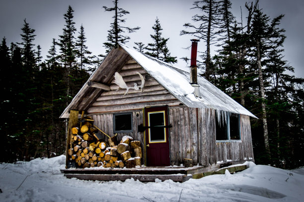 林中小屋图片下载