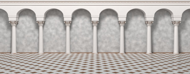 列走廊图片下载