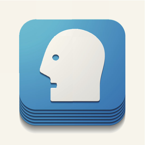 方形按钮:头图片下载