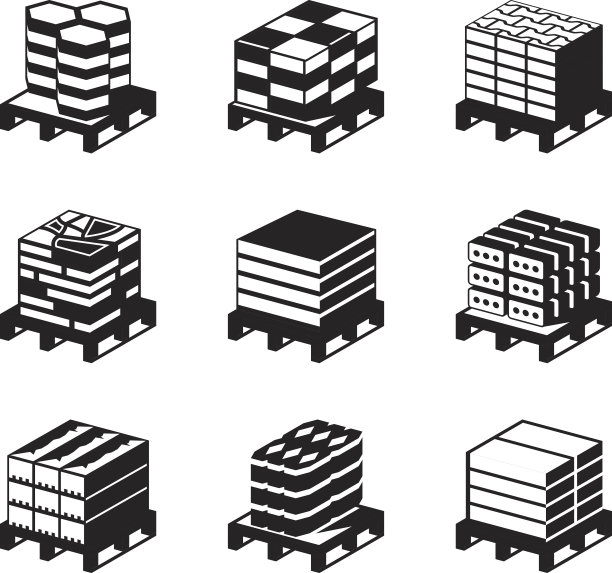 不同类型的铺装砖图片下载