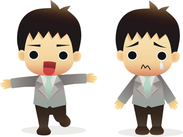 卡通商务男人图片下载